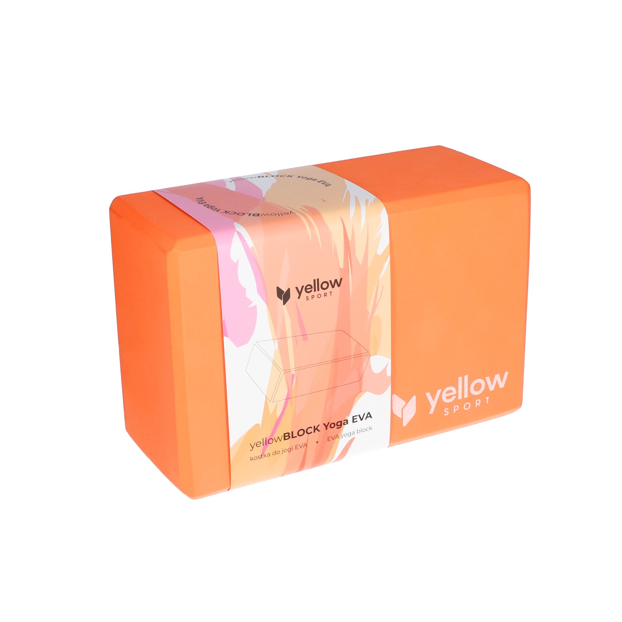 Yoga cube yellowBLOCK Yoga EVA - orange - Yellowsport